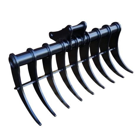 mini excavator brush rake for sale|root rakes for mini excavators.